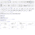 105 Transportation CAD Blocks DWG- Car, Bike, Aircraft AutoCAD Blocks - DesignAssets