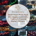 Stock Vision Photo Pack (50 Images) – Investment, Trading & Financial Market Concepts - DesignAssets