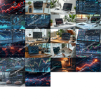Stock Vision Photo Pack (50 Images) – Investment, Trading & Financial Market Concepts - DesignAssets