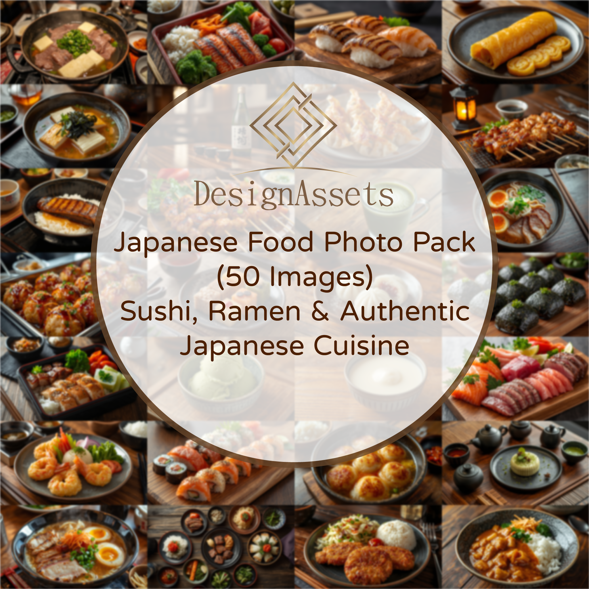 Japanese Food Photo Pack (50 Images) – Sushi, Ramen & Authentic Japanese Cuisine