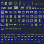 191 Furniture CAD Blocks DWG – Cabinet Top & Elevation | AutoCAD Cabinet Blocks Pack - DesignAssets
