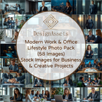 Modern Work & Office Lifestyle Photo Pack – 58 High-Resolution Stock Images for Business & Creative Projects