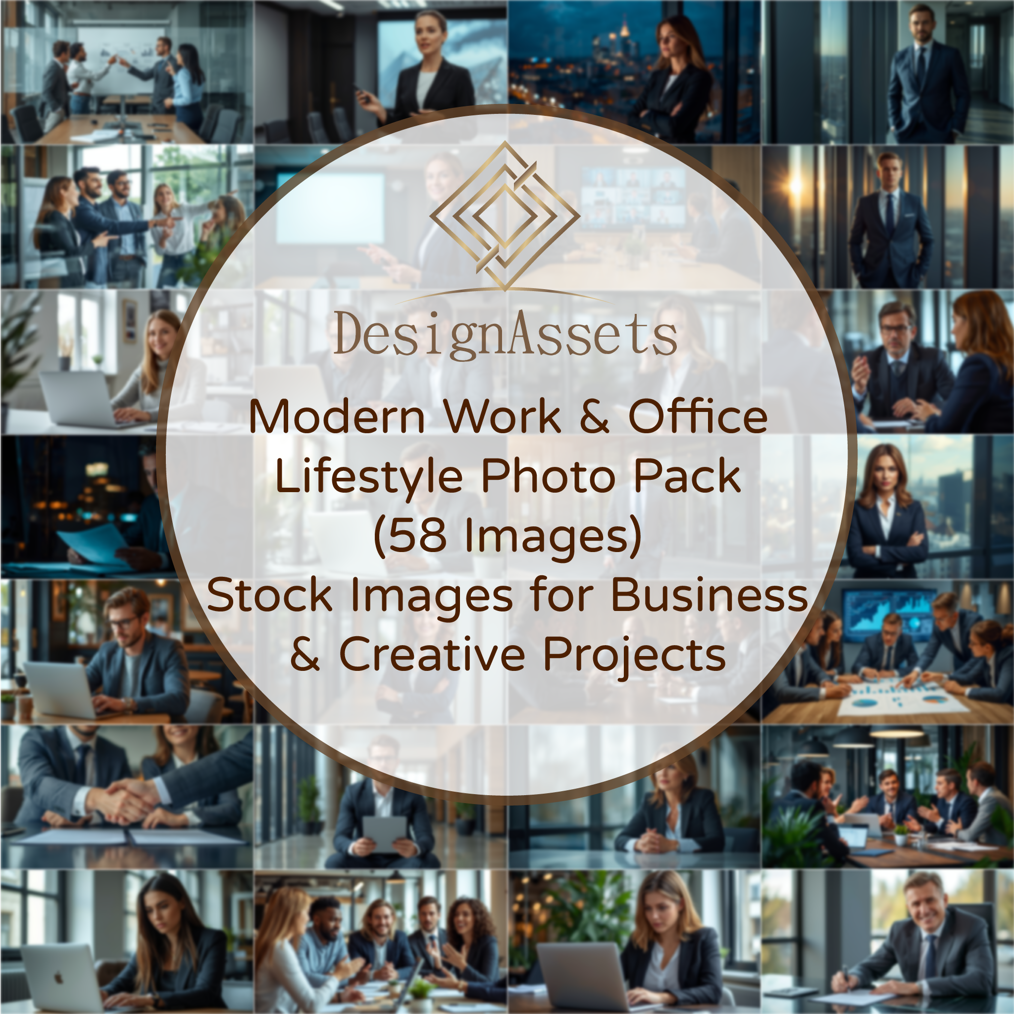 Modern Work & Office Lifestyle Photo Pack – 58 High-Resolution Stock Images for Business & Creative Projects