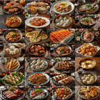 Chinese Food Photo Pack (50 Images) – Dumplings, Noodles & Classic Chinese Cuisine - DesignAssets