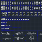 105 Transportation CAD Blocks DWG- Car, Bike, Aircraft AutoCAD Blocks - DesignAssets