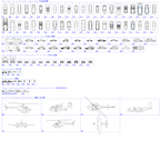 105 Transportation CAD Blocks DWG- Car, Bike, Aircraft AutoCAD Blocks - DesignAssets