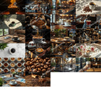 Coffee Lifestyle Photo Pack (50 Images) – Cafe, Latte & Everyday Coffee Moments - DesignAssets