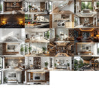 Modern Home Interior Photo Pack (50 Images) – Living Room, Kitchen & Bedroom Design - DesignAssets