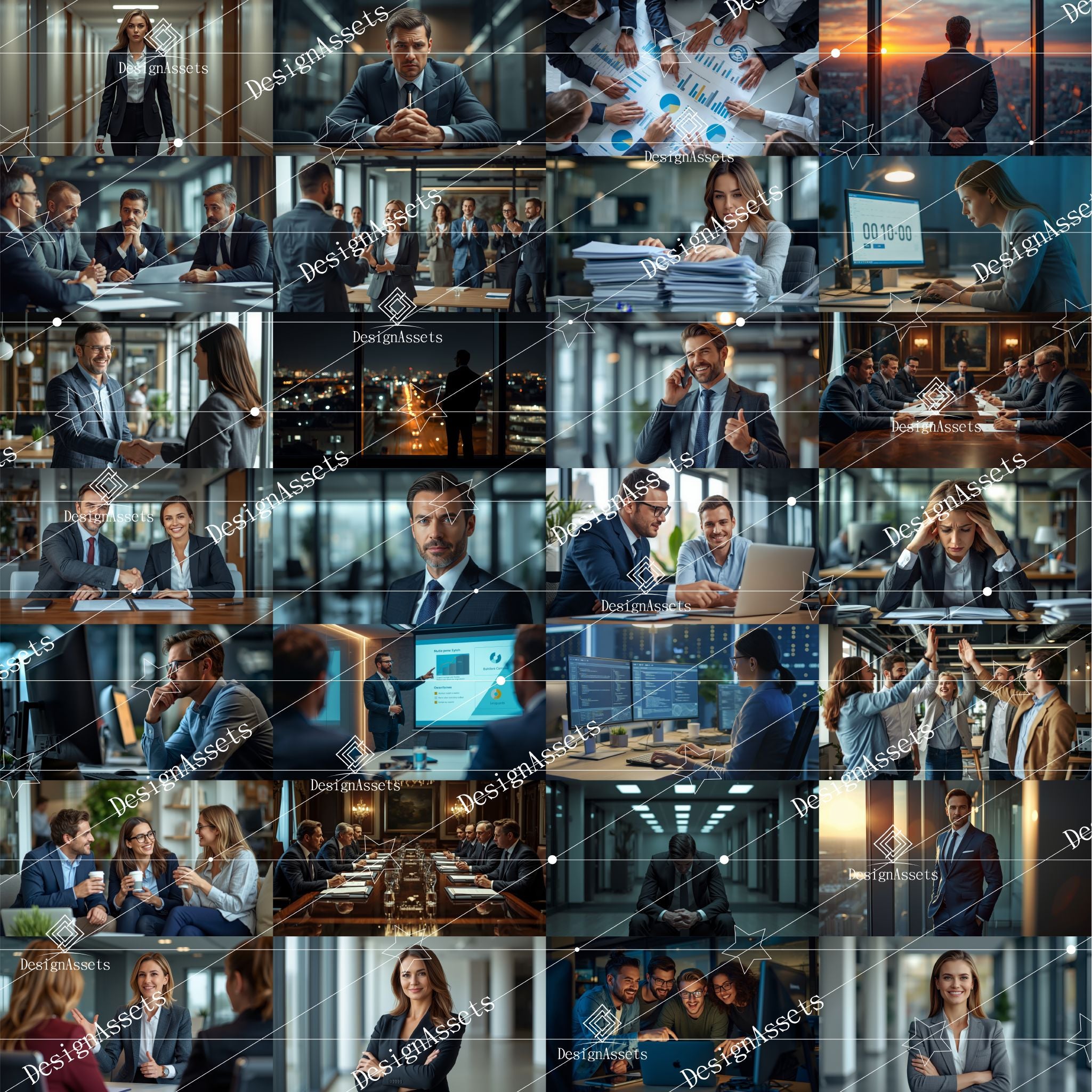 Modern Work & Office Lifestyle Photo Pack – 58 High-Resolution Stock Images for Business & Creative Projects - DesignAssets