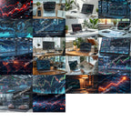 Stock Vision Photo Pack (50 Images) – Investment, Trading & Financial Market Concepts - DesignAssets