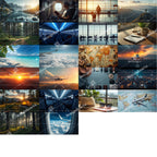 Travel Lifestyle Photo Pack (50 Images) – Vacation, Adventure & Travel Experience - DesignAssets
